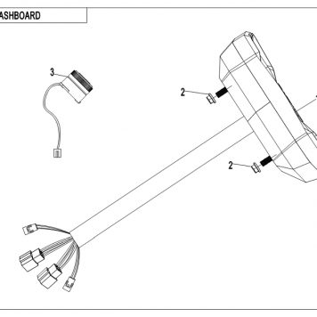 Diagram Cfmoto Uforce Cf Uu Dashboard Black And White