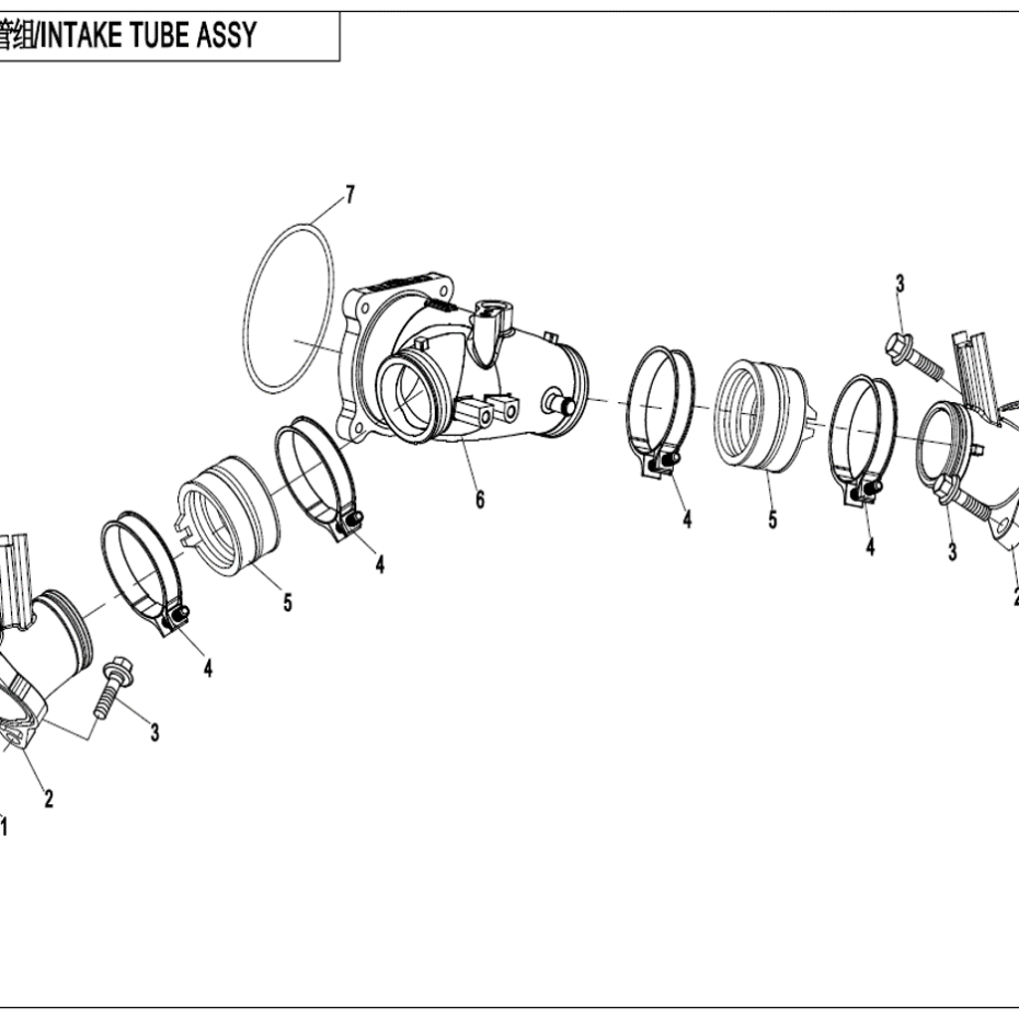 Diagram Cfmoto Uforce Cf Uu Intake Manifold Assy E Cfmoto Usa Parts